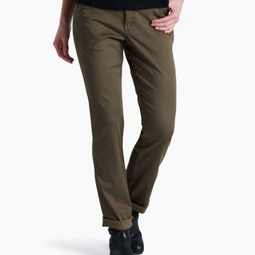 Kuhl Kultivatr Sage Green Straight Leg Pnats Size 4